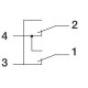 Одноклавішний перехресний перемикач Schneider Electric NU310530 (схема 7) 10А 1М (алюміній)