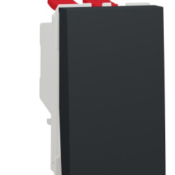 Одноклавішний перехресний перемикач Schneider Electric NU310554 (схема 7) 10А 1М (антрацит)