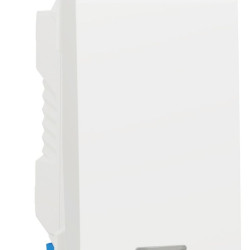 Одноклавішний вимикач Schneider Electric NU310618N з підсвічуванням (схема 1) 10А 1М (білий)