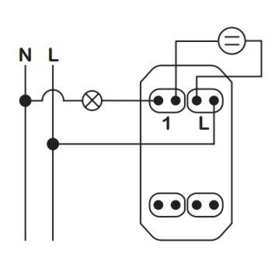 Одноклавішний вимикач Schneider Electric NU310630 (схема 1) 10А 1М (алюміній)