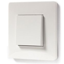 Одноклавішний вимикач Schneider Electric NU320118 (схема 1) 10А 2М (білий)