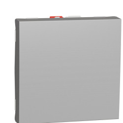 Одноклавішний перемикач Schneider Electric NU320330 (схема 6) 10А 2М (алюміній)