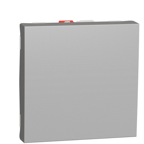 Одноклавішний перемикач Schneider Electric NU320330 (схема 6) 10А 2М (алюміній)