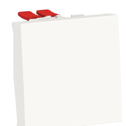 Одноклавішний перехресний перемикач Schneider Electric NU320518 (схема 7) 10А 2М (білий)