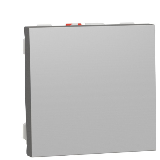 Одноклавішний вимикач Schneider Electric NU320630 (схема 1) 10А 2М (алюміній)
