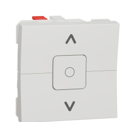 Двоклавішний вимикач Schneider Electric NU320818 для жалюзі (схема 4) 6А 2М (білий)