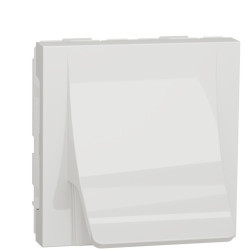 Накладка Schneider Electric NU386218 для виведення кабелю з розетки 16А 2М (білий)