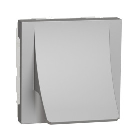 Накладка Schneider Electric NU386230 для виведення кабелю з розетки 16А 2М (алюміній)