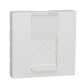 Накладка для розетки RJ45 Schneider Electric NU941118 2М (біла)