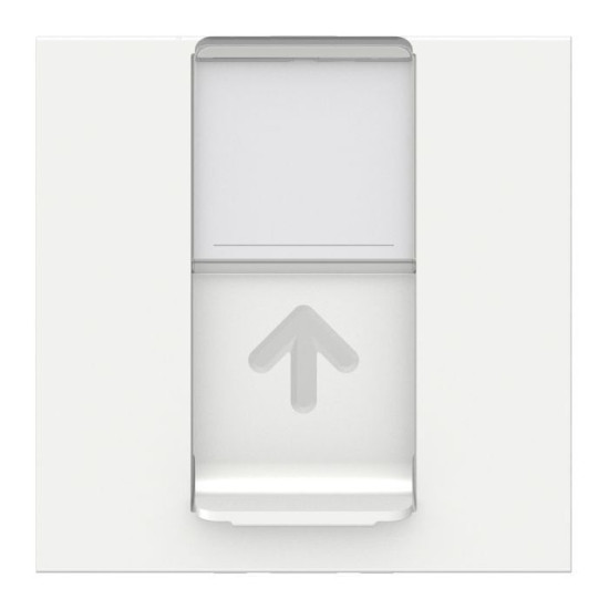 Накладка для розетки RJ45 Schneider Electric NU941118 2М (біла)