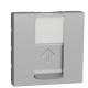 Накладка для розетки RJ45 Schneider Electric NU941130 2М (алюміній)