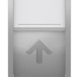 Центральна плата Schneider Electric NU946030 від розетки RJ45 Keystone/Systimax 1М (алюміній)