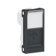 Центральна плата Schneider Electric NU946054 від розетки RJ45 Keystone/Systimax 1М (антрацит)