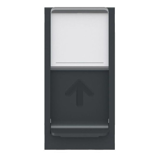 Центральна плата Schneider Electric NU946054 від розетки RJ45 Keystone/Systimax 1М (антрацит)