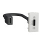 HDMI розетка Schneider Electric NU343018 1М (біла)