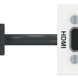 HDMI розетка Schneider Electric NU343018 1М (біла)
