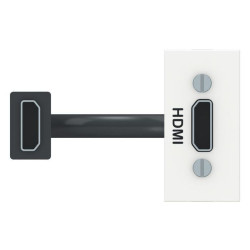 HDMI розетка Schneider Electric NU343018 1М (біла)