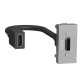 HDMI розетка Schneider Electric NU343030 1М (алюміній)