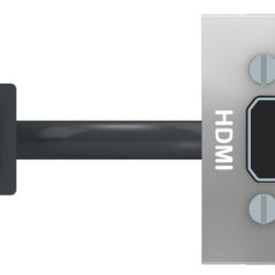 HDMI розетка Schneider Electric NU343030 1М (алюміній)