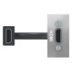 HDMI розетка Schneider Electric NU343030 1М (алюміній)