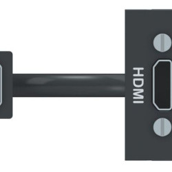 HDMI розетка Schneider Electric NU343054 1М (антрацит)