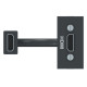 HDMI розетка Schneider Electric NU343054 1М (антрацит)