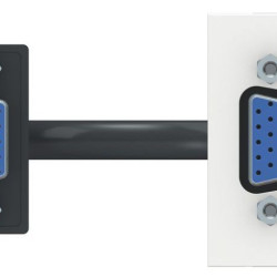 Розетка Schneider Electric NU343218 HD15 female (VGA) 1М (біла)