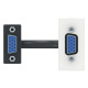 Розетка Schneider Electric NU343218 HD15 female (VGA) 1М (біла)
