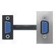 Розетка Schneider Electric NU343230 HD15 female (VGA) 1М (алюміній)