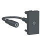 Аудіо розетка Schneider Electric NU343354 Mini jack 1М (антрацит)