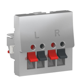 Аудіорозетка Schneider Electric NU348630 2М (алюміній)