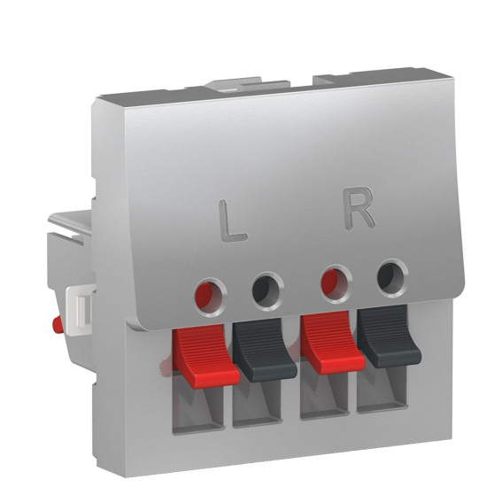 Аудіорозетка Schneider Electric NU348630 2М (алюміній)