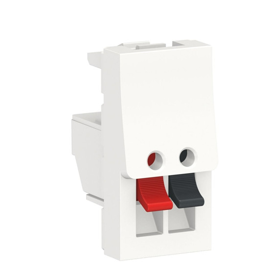 Аудіорозетка Schneider Electric NU348718 1М (біла)