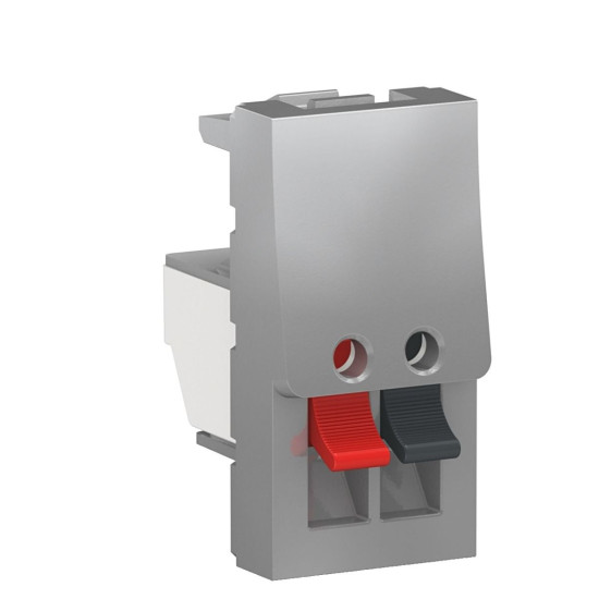 Аудіорозетка Schneider Electric NU348730 1М (алюміній)