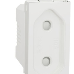 Розетка Schneider Electric NU303118 (гвинтовий затискач) 10А 1М (біла)