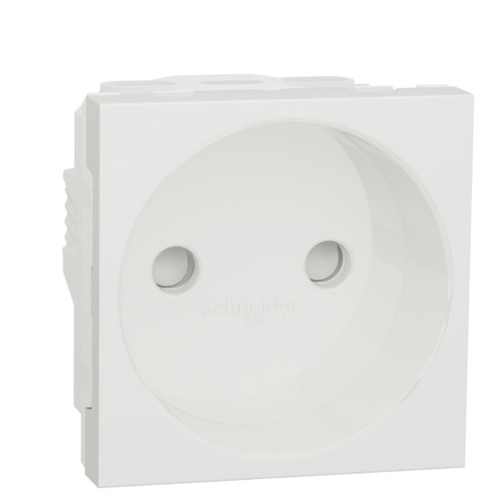 Розетка Schneider Electric NU303318 (гвинтовий затискач) 16А 2М (біла)