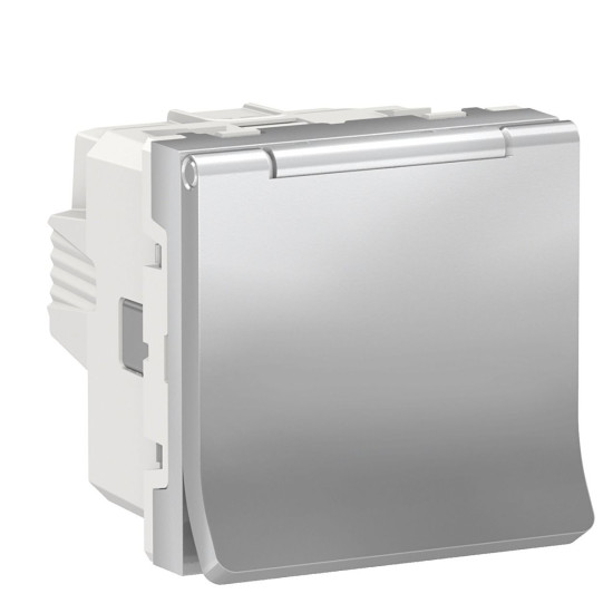 Розетка Schneider Electric NU303730TA (гвинтовий затискач) 16А (алюміній)