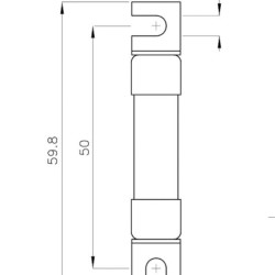 Запобіжник ETI 002625118 CH SU 10x38 gPV 8A 1000V (30kA)