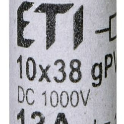 Запобіжник ETI 002625137 CH 10x38 gPV 13A 1000V (10kA) UL
