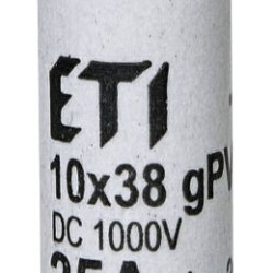 Запобіжник ETI 002625140 CH SU 10x38 gPV 25A 1000V (30kA)