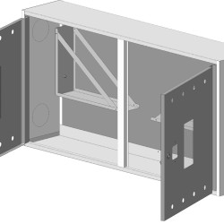 Пожежний щит Білмакс Б00029982 ШП 12060 У-С (білий)