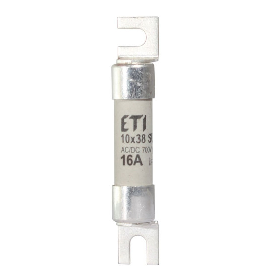 Запобіжник ETI 002625306 CH SU 10x38 gR-PV 16A 700V (50kA)