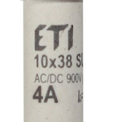 Запобіжник ETI 002625311 CH SU 10x38 gR-PV 4A 900V (50kA)