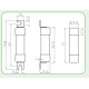 Запобіжник ETI 002637307 CH SU 14x51 gPV 20A 1000V (10kA)