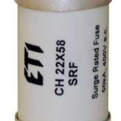 Циліндричний запобіжник ETI 002646010 CH 22x58 SRF25-I (для захисту ОПН 10/350ms 400V)