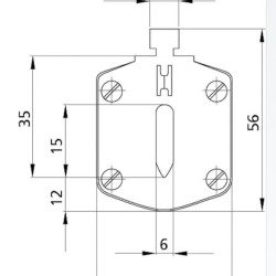 Ножовий запобіжник ETI 004110105 NH-00 80V DC 800A з бойком