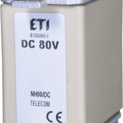 Ножовий запобіжник ETI 004110107 NH-00 80V DC 250A