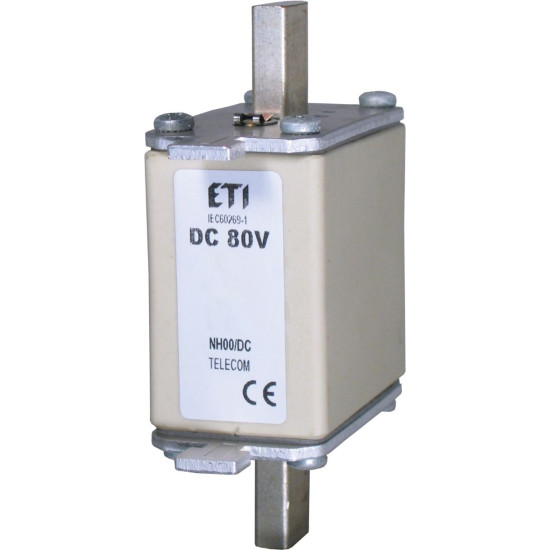 Ножовий запобіжник ETI 004110110 NH-00 80V DC 800A