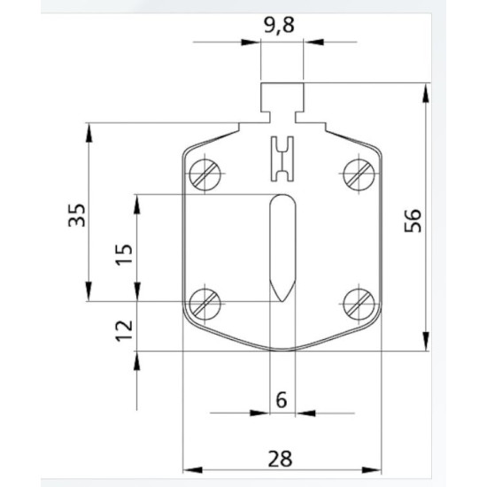 Ножовий запобіжник ETI 004110110 NH-00 80V DC 800A