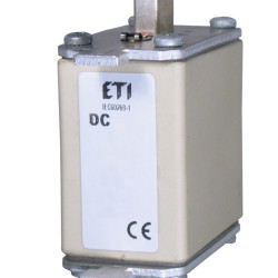 Ножовий запобіжник ETI 004110137 NH-00 DC 160A 250V з бойком